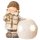 Wichtelstube-Kollektion XL 35cm Dekofigur LED Schneeball Weihnachten Deko Garten Weihnachsdeko