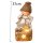 Wichtelstube-Kollektion XL 37cm LED Dekofigur Winterkind mit Koffer Weihnachten Deko Weihnachtsdeko Figuren Garten