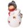 Wichtelstube-Kollektion XL Dekofigur "Winterkind Mädchen mit Schneeball"  beleuchtet