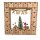 Wichtelstube-Kollektion Adventskalender Weihnachtsbaum Holz zum befüllen, wiederverwendbar, LED Beleuchtung ca. 35cm