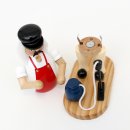 Wichtelstube-Kollektion Holz Räuchermännchen "Gebäudereiniger"