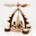 Wichtelstube-Kollektion Holz Weihnachtsyramide Schneemänner Teelicht Pyramide