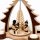 Wichtelstube-Kollektion Holz Weihnachtsyramide Schneemänner Teelicht Pyramide