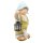 Wichtelstube-Kollektion Gartenfigur XL Hans mit Gans und Laterne Dekofigur Outdoor 40cm hoch Gartedeko Wetterfest für Außen Polyresin