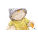 Wichtelstube-Kollektion Gartenfigur Tina mit Gans Deko Figur Garten draußen Gartendeko Wetterfest Bruchsicher ca. 39cm Gartendekoration outdoor Frühling Sommer