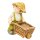 Wichtelstube-Kollektion XL Gartenfigur Dekofigur Martin mit Schubkaren als Blumentopf Outdoor ca. 39cm groß Gartenfiguren Wetterfest für Außen Gartendeko