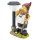 Wichtelstube-Kollektion XL Gartenzwerg Fred, Gartenfigur mit Solarlampe LED Gartenbeleuchtung Solar Gartenzwerge solarleuchten garten Solarlampen für außen Gartendeko