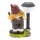 Wichtelstube-Kollektion XL Gartenzwerg Fred, Gartenfigur mit Solarlampe LED Gartenbeleuchtung Solar Gartenzwerge solarleuchten garten Solarlampen für außen Gartendeko