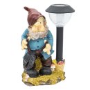 Wichtelstube-Kollektion Gartenzwerg XL Gartenfigur Helmut Solarlampe LED Gartenbeleuchtung Solar Gartenzwerge solarleuchten garten Solarlampen für außen Gartendeko