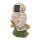Wichtelstube-Kollektion Gartenfigur Solarlampe Eule Gartendeko Figuren Tiere für draußen Solar betriebene LED Dekofigur außen Deko Garten Wetterbeständig
