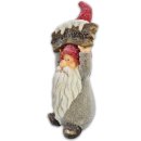 Wichtelstube-Kollektion XXL Wichtel Figur Dekofigur Garten Weihnachten MGO 51cm
