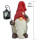 Wichtelstube-Kollektion XXL Wichtel Figur Dekofigur mit Laterne Garten Weihnachten 49cm Weihnachtsdeko aussen