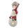 Wichtelstube-Kollektion XXXL Weihnachtsmann Dekofigur 59cm LED inkl. Fernbedienung MGO Garten