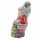 Wichtelstube-Kollektion Junge und Mädchen mit Schneekugel Dekofiguren als Set (2 Stück)  mit LED Beleuchtung 17cm Deko Keramikfiguren Weihnachten Winterkinder Weihnachtsfiguren