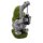 Wichtelstube-Kollektion Gartenzwerge Moos Wichtel für den Garten XXL mit Laterne Gartenfigur aus Stein Gartendeko Figuren beflockt Gartenfiguren Frühlingsdeko