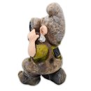 Wichtelstube-Kollektion Wichtel Fotograf mit Blitzlampe, 44cm hoch XXL Gartenzwerg groß, Gartenbeleuchtung Solar LED Beleuchtung Dekofigur mit Kamera wetterfest