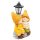 Wichtelstube-Kollektion XL Gartenfiguren Lisa und Tom mit Solarlaterne Gartendeko mit Solar LED Beleuchtung Solarfiguren Kinder Figuren außen Deko Garten