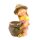 Wichtelstube-Kolletion XXL Gartefigur Lisa Dekofigur für Außen mit Blumentopf 28,5*22,5*40,5cm