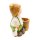 Wichtelstube-Kollektion XXL Gartenfigur Franz mit Blumentopf, Gartendoko für den Aussenbereich mit Pflanzgefäß, liebevoll gestaltet, 33 x16 x 35 cm
