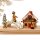 Wichtelstube-Kollektion Holz Schwibbogen Lichterbogen Waldleute XL 57cm Schwippbogen Weihnachten Weihnachtsbogen Schwibbogen Weihnachten 10 Kerzen 230V Anschluss