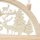 Wichtelstube-Kollektion Holz Schwibbogen Lichterbogen Wildfütterung XL 58cm Schwippbogen Weihnachten Weihnachtsbogen Schwibbogen Weihnachten 7 Kerzen 230V Anschluss