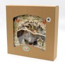 Wichtelstube-Kollektion Fensterbild beleuchtet Wichtel am Lager Weihnachtsdeko für das Fenster Holz, 29,5 x 5 x 30cm Fensterbilder Weihnachten