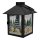 Metall Laterne mit Weihnachtsmotiven rechteckig (handbemalt) 3-fach sort. 12 x 12 x 16 cm