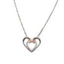 Wichtelstube-Kollektion Halskette Kette Damen Herz im Herz, perfektes Frauen Geschenk, eleganter Schmuck Damen , Geschenk für Frauen Weihnachten