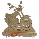 Wichtelstube-Kollektion Moped Schwibbogen S51 DDR Lichterbogen Weihnachtsgeschenk Holzdeko Weihnachten Garage Bastler Fensterbild mit LED Beleuchtung  28x5x28cm Batteriebetrieb inkl. Timer