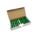 50x Narva Riffelkerze12 Volt 2 Watt Sockel E10, Grün