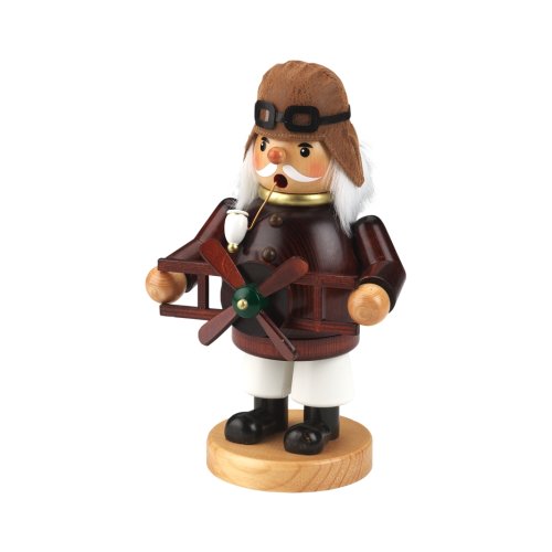 Räuchermann 22cm "Pilot"