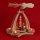 Wichtelstube-Kollektion Weihnachtspyramide für Teelichter "Laternenkinder", weihnachtliche Holzdeko Größe: ca. 24 cm