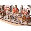 LED Schwibbogen "Seiffener Kirche" Original Wichtelstube Kollektion inkl. Timer, Schwippbogen Weihnachten