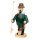Holz Räuchermann  Räuchermännchen Räucherfigur "Angler" 11,5 x 11 x 20 cm