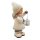 Wichtelstube-Kollektion XXL Deko Figur 40cm Winterkinder Mädchen Weihnachtsfigur Keramikfigur Weihnachten Gartenfigur