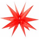 XL Falkensteiner Adventsstern 60cm inkl. LED Beleuchtung Rot Außenbeleuchtung Weihnachten