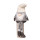 Wichtelstube-Kollektion Weihnachtswichtel Wichtel Figur mit Schlenkerbeinen ca 20cm hoch, Stoff mit Terracotta, Dekofigur Weihnachten