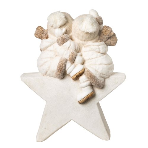 Wichtelstube-Kollektion XXL 45cm Dekofigur Weihnachtsstern mit Kinder,  40,98