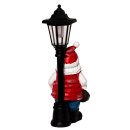 Wichtelstube-Kollektion XL 43cm Solarfigur Solarlaterne Santa Claus Weihnachtsdeko amerikanisch outdoor